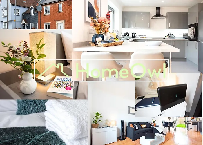 Hythe Hill 3-Bedroom House, 2 Free Spacious Parking Spaces, Fast Wifi, Close To Shops, Cafes & Pubs
